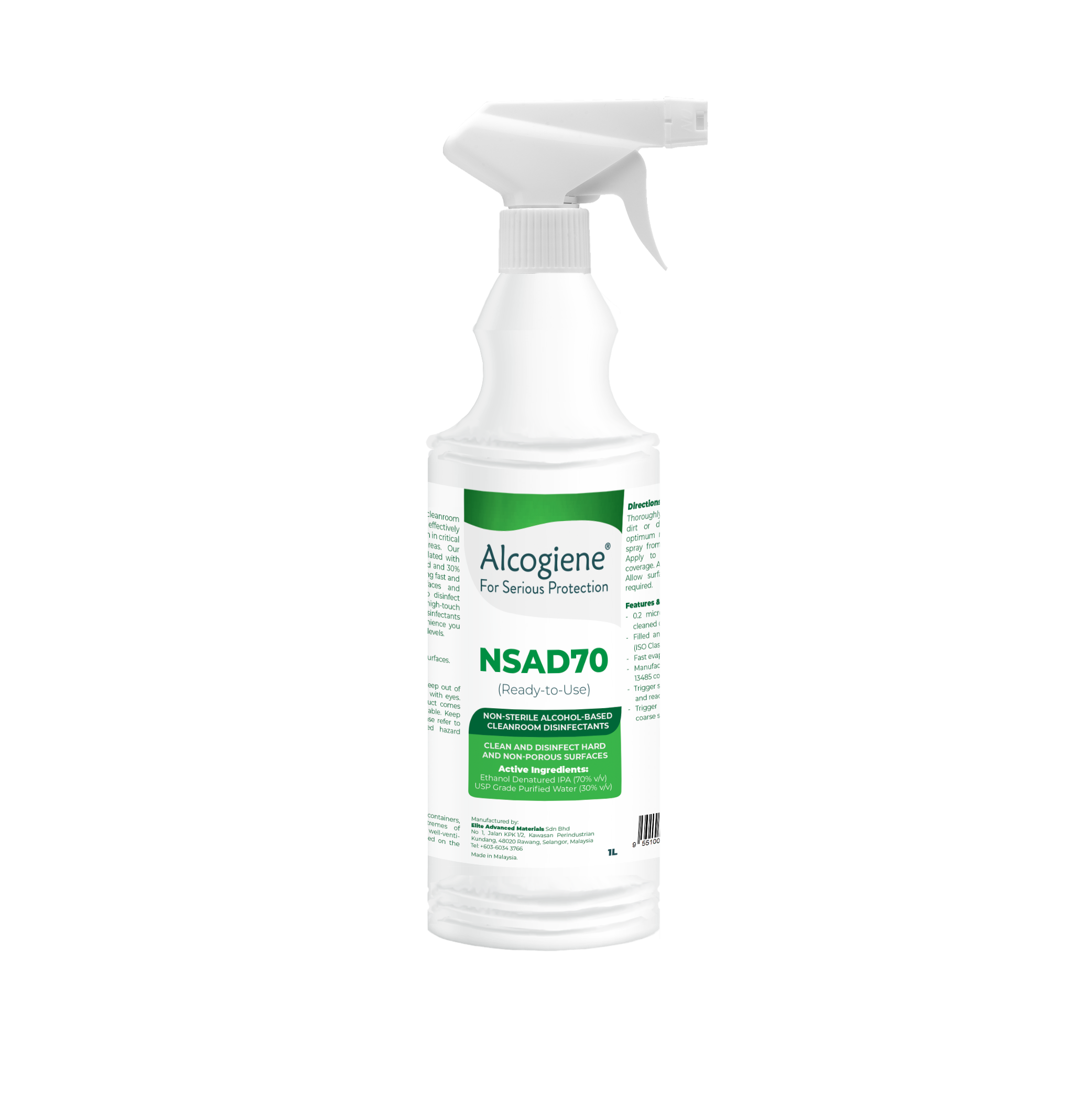 Alcogiene® NSAD70 RTU (Ethanol Denatured)
